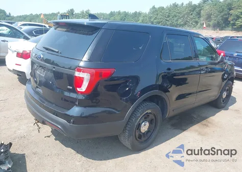 2017 Ford Police Interceptor from USA, damaged, VIN 1FM5K8AR3HGA13237